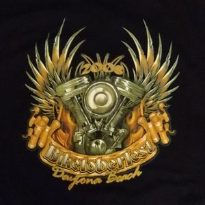 Daytona Bikeroberfest Bike Week Tshirt XL